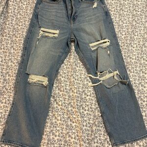 Hollister Vintage Straight Blue Jeans